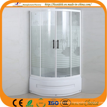 High Tray Coconut Glass Shower House (ADL-8035C)